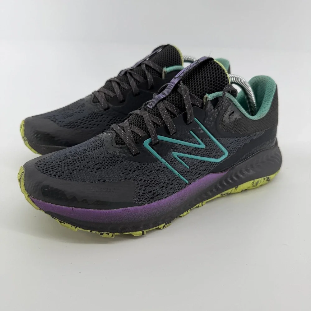 New Balance Nitrel v5 Trail Running Shoes Mens 11 Black‎ Purple WTNTRLL5 Hike